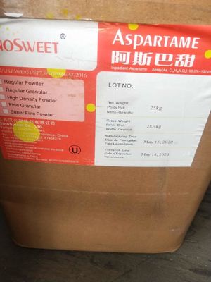 Μη διατροφικός τύπος σκόνη ασπαρτάμης με υψηλή διατροφική αξία και αριθμός CAS 22839-47-0