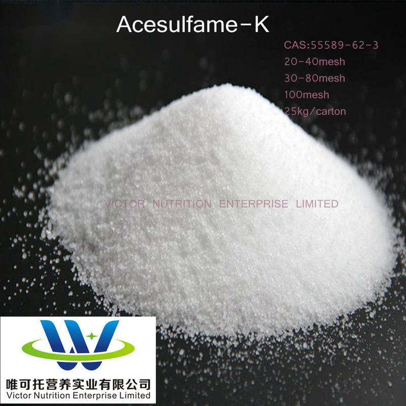 Ak Ζάχαρη 99% Ace-K/Acesulfame-K CAS 33665-90-6 Πρωτεύουσα ύλη για πρόσθετα γλυκαντικών τροφίμων